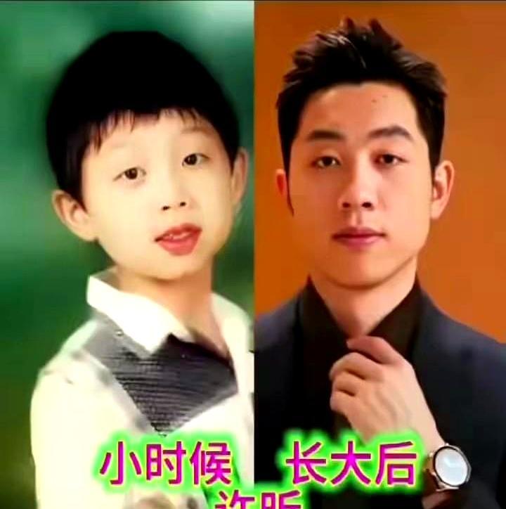 奥运冠军那几张对比照，99%的人都看错了。他们根本不是等比例长大，而是基因重组式