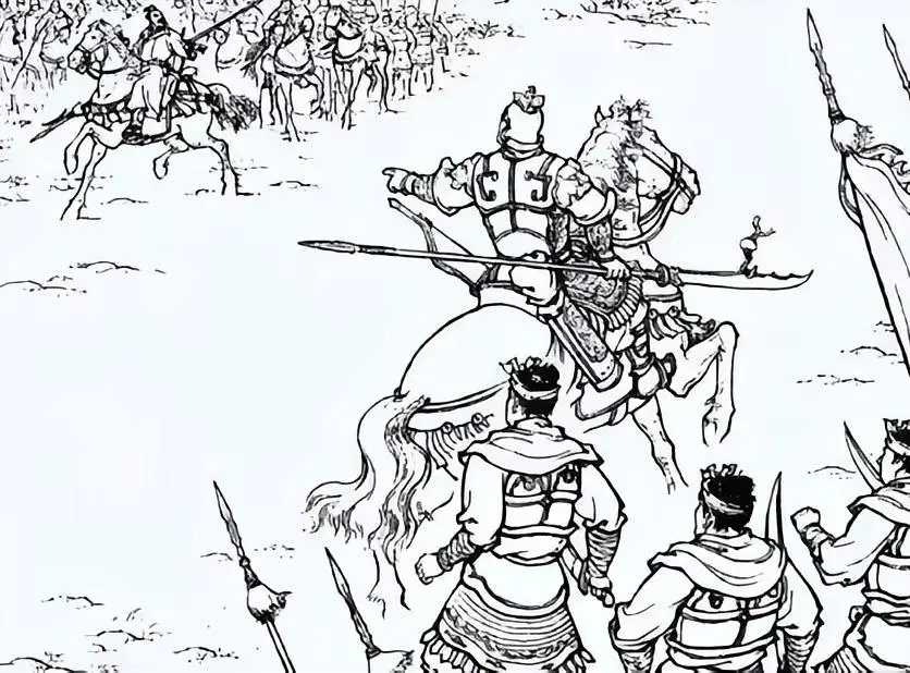 大太保兵渡黄河，来到渭南城下讨敌要阵。守将葛从周之子葛彪出马会战大太保...