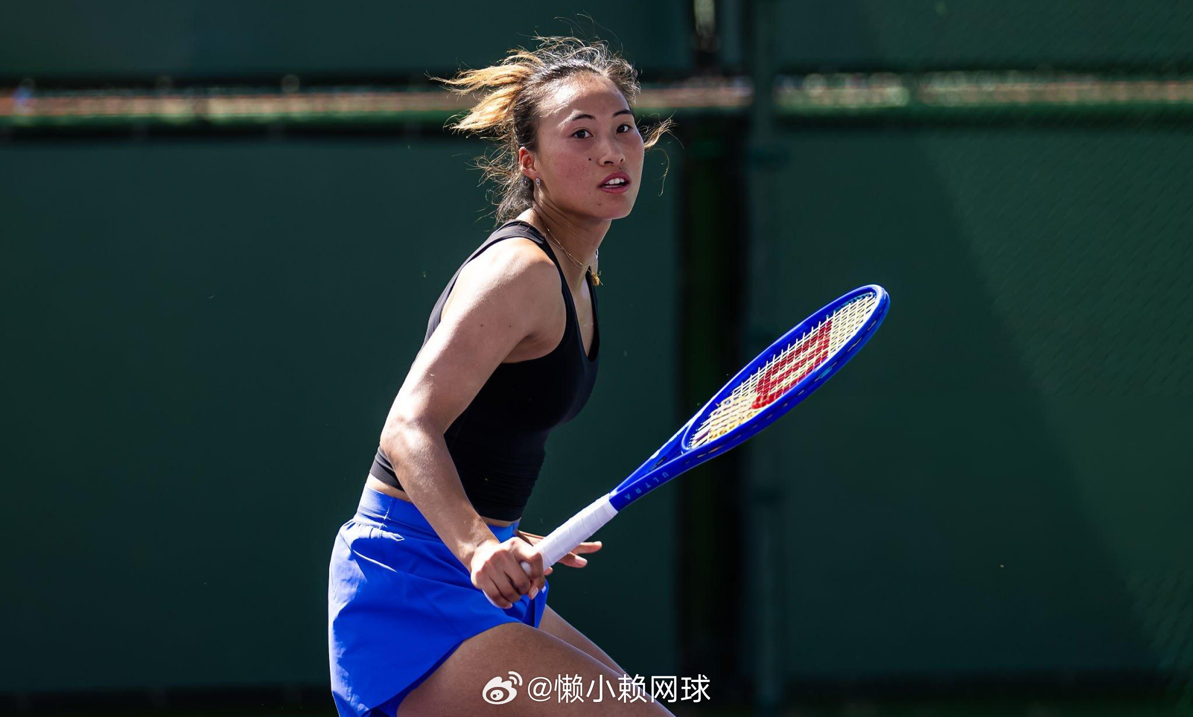 郑钦文在印第安维尔斯备战训练！体育大拜年