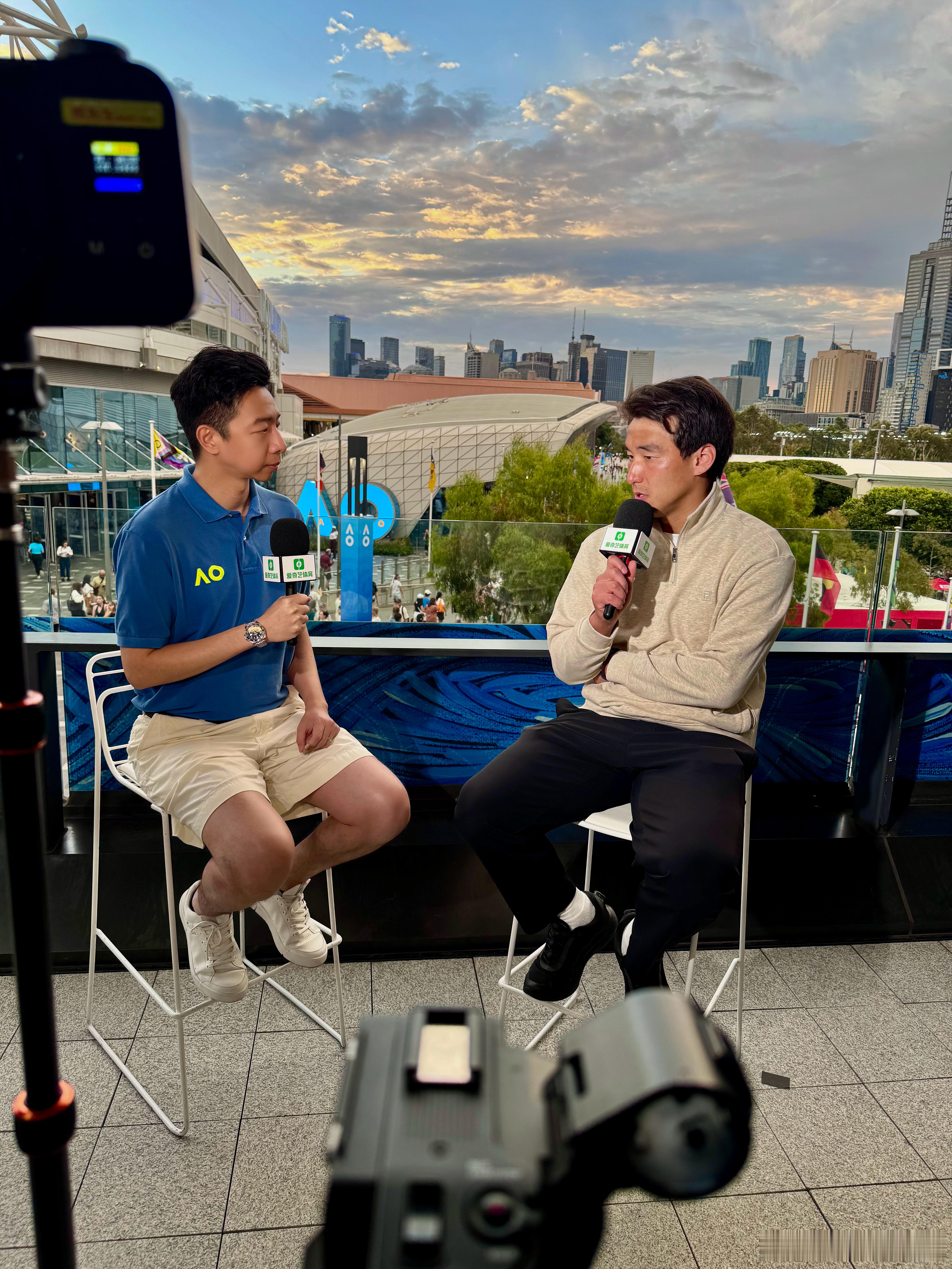 澳网2026  第一轮赛后专访：布云朝克特小布：前两盘打得很焦灼，我自己状态没有