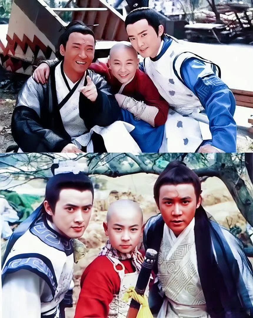 杨洋释小龙展昭vs展昭经典展昭全新演绎，释小龙自带江湖侠气，杨洋版沉稳又灵动，两