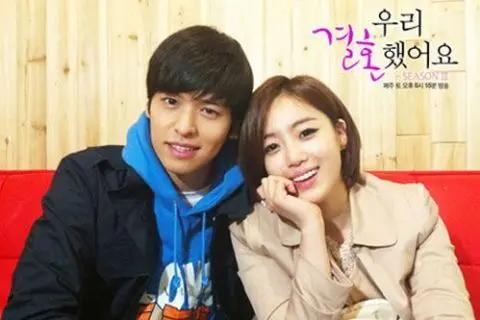 《我结》T-ara恩静&李章宇因结婚再见。《我结》T-ara恩静&李章宇因结婚再