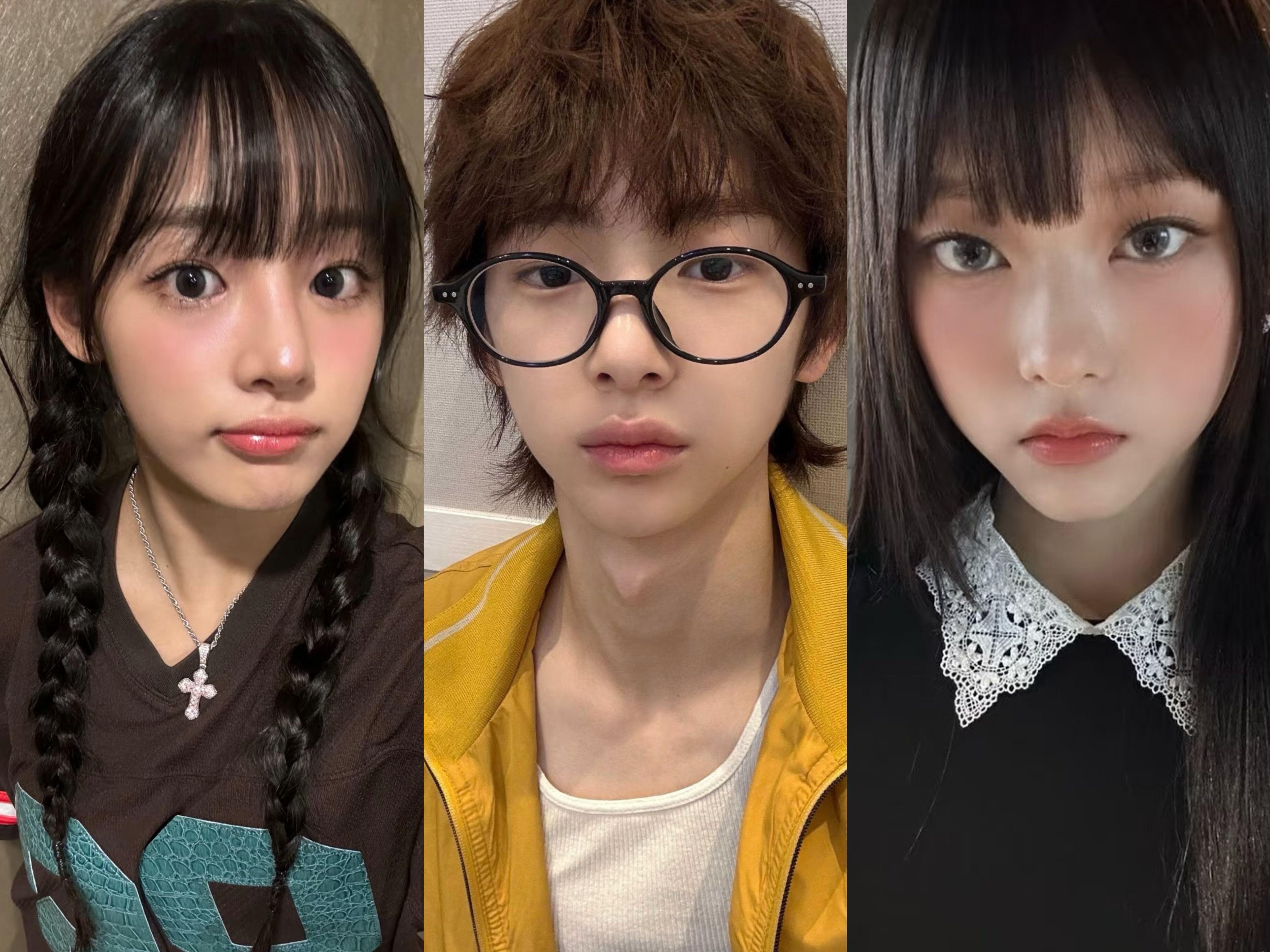 合理怀疑金主训是 minji 和 haerin 之子 ​​​