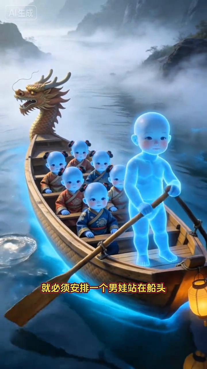 阴间送子船。
为什么医院生孩子要么一波都是男孩，要么一波都是女孩？据说他们都是坐