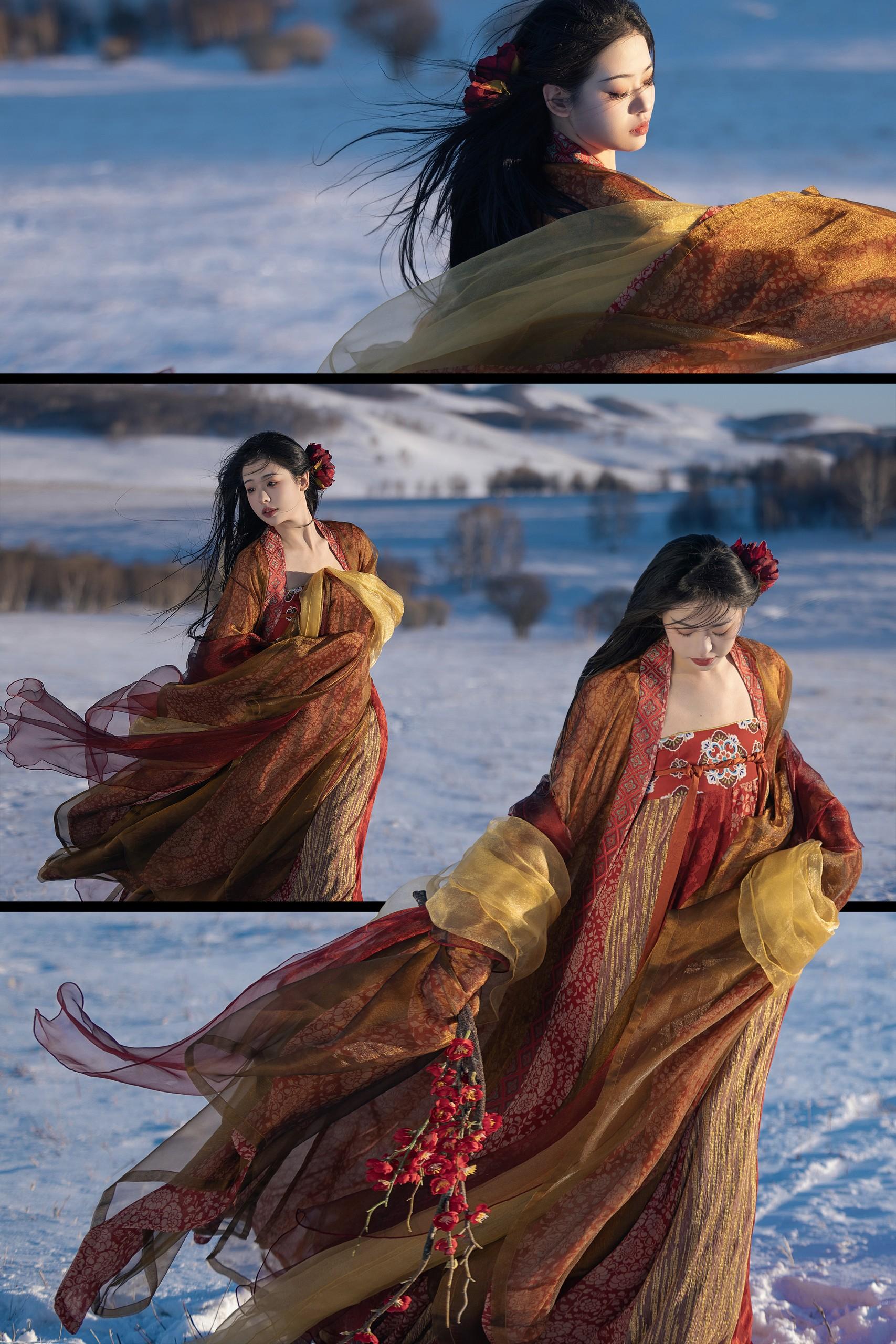 ‘ 越是苦难、越要盛开的花 ’。是乌兰布统的最后一套图图了～