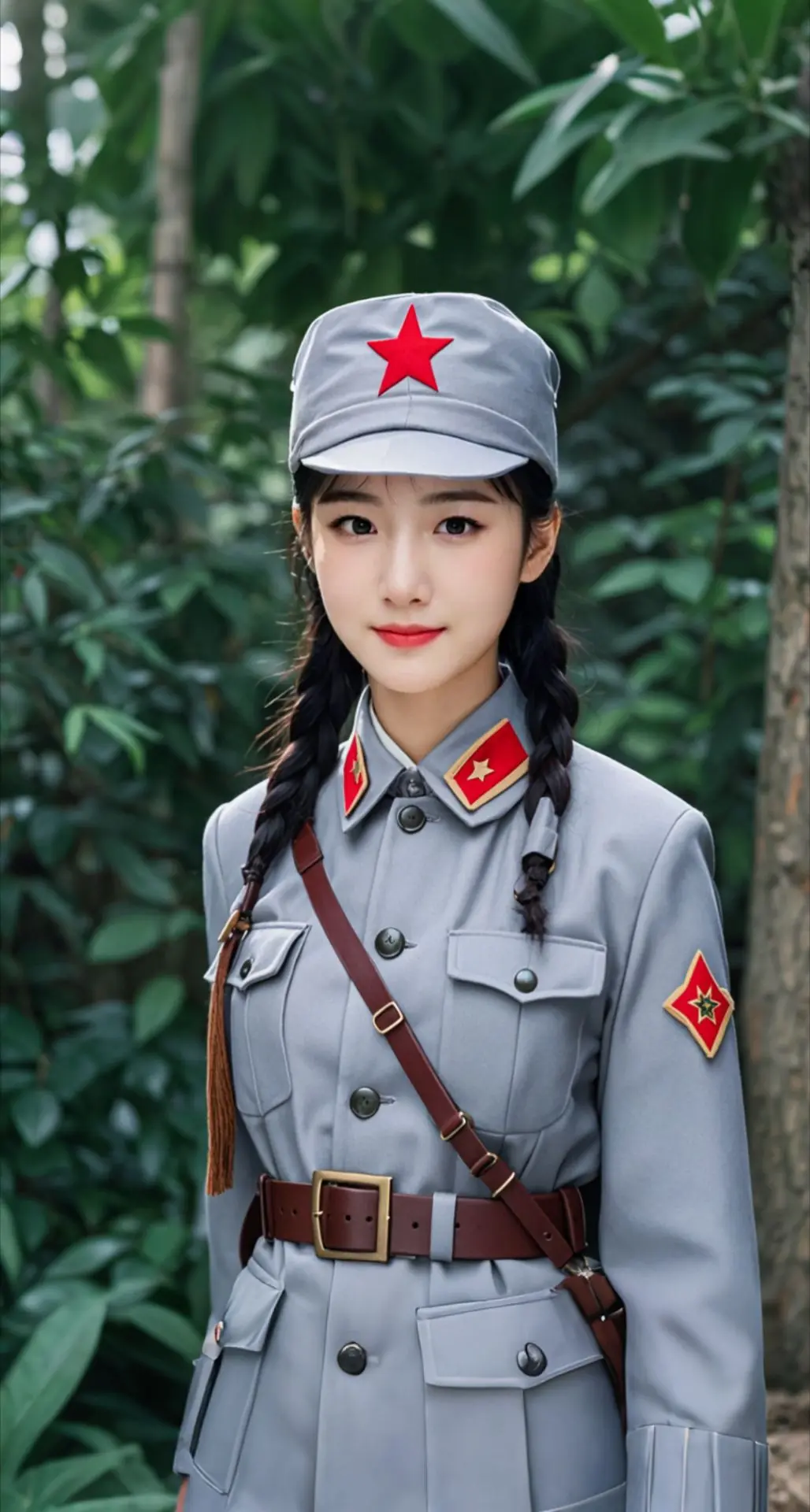 AI扩图 AI坚韧军服