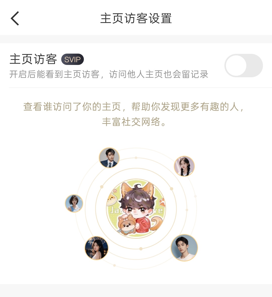 我有时候真的特别蠢。前几天领了别人的svip以为有svip就自动关闭访客了，过了