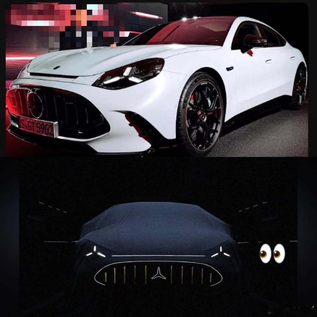 抢跑了抢跑了，奔驰最新的 AMG GT 4 门纯电的真车图出现在网络上。你觉得这
