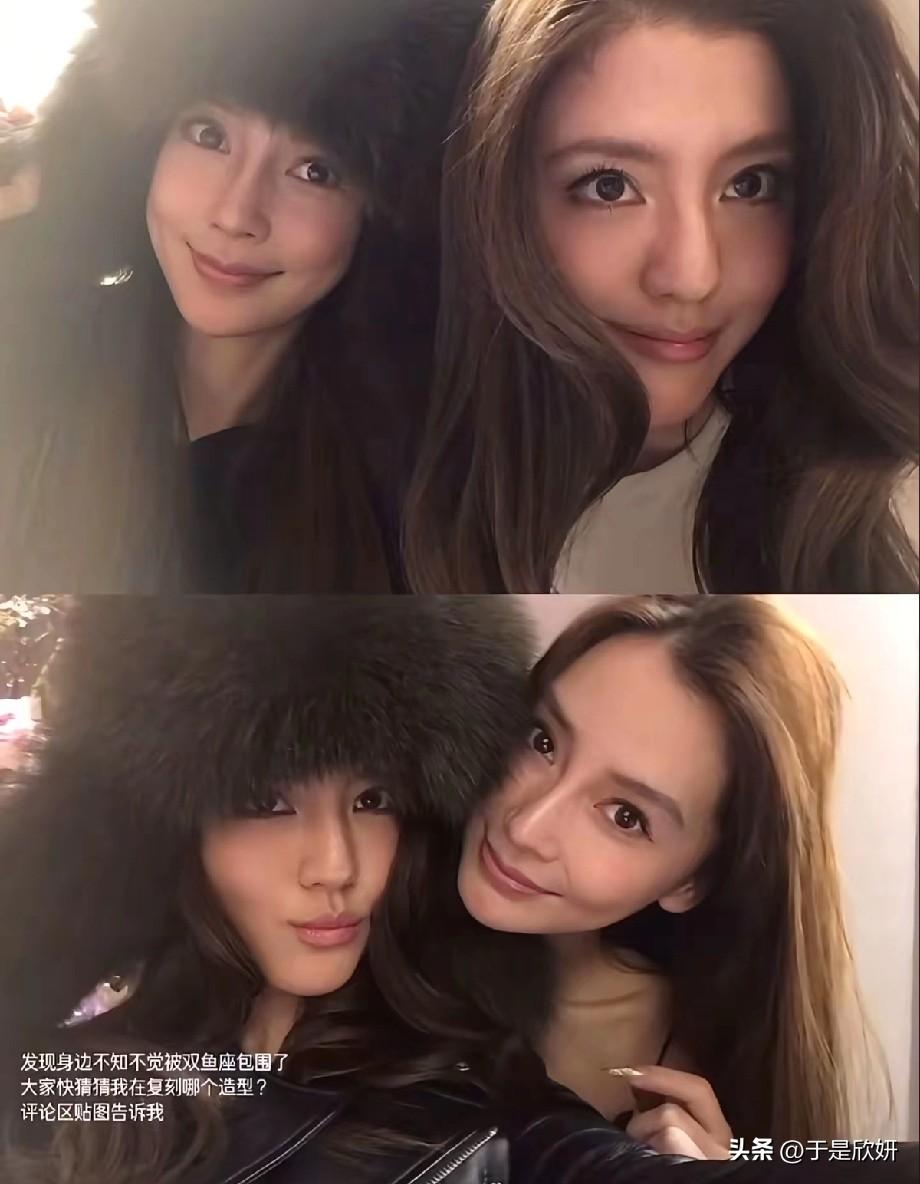 吴千语最新晒出的自拍，直接把人拉回10年前的港圈黄金时代！
 
她晒出两张对比照