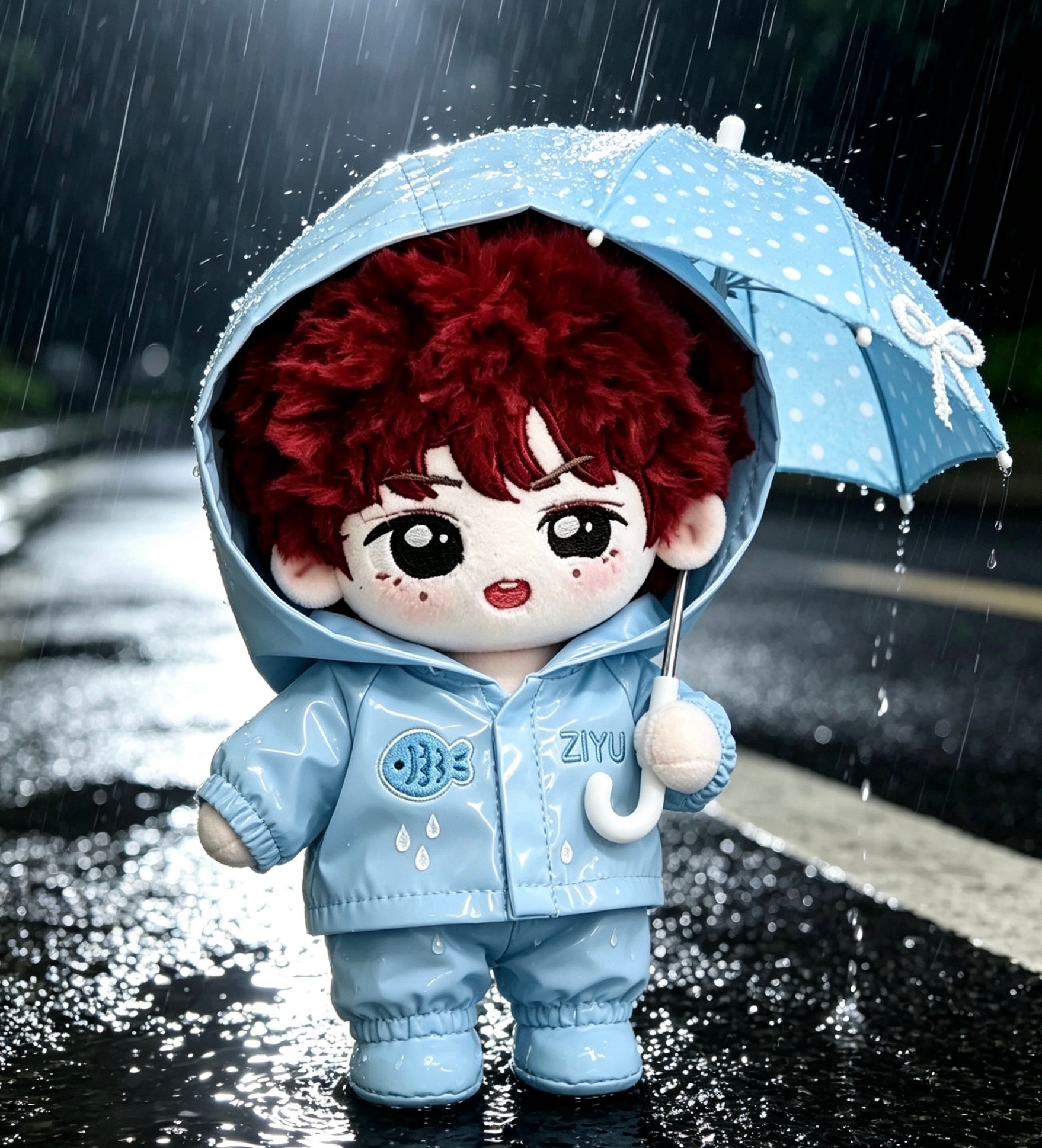 下雨了棉一个人肥家 