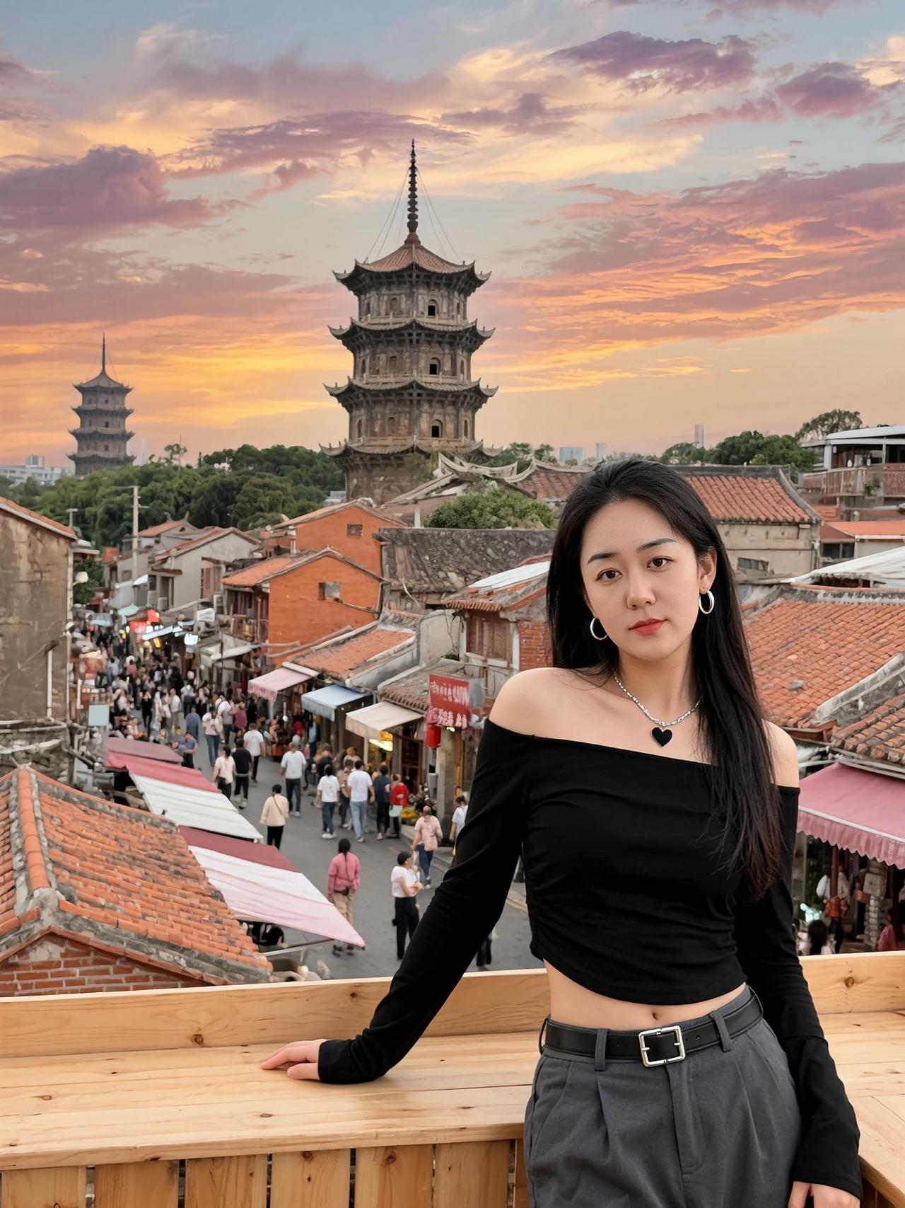 古城氛围感穿搭 ootd穿搭