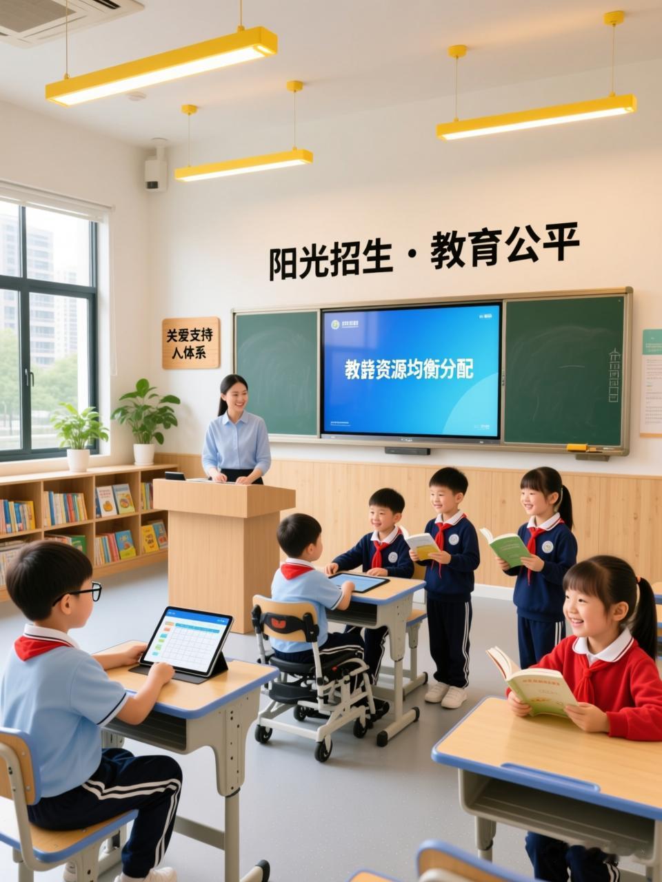 前些日子石家庄搞的“阳光招生”，倒是个好事儿。电脑派位，一视同仁，家长托关系都找