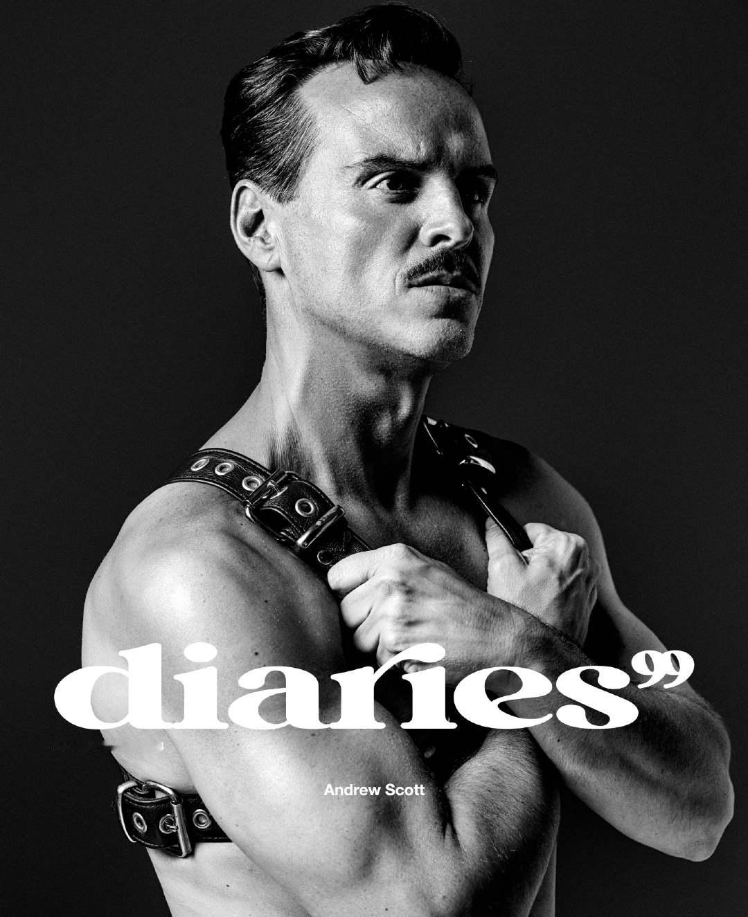 安德鲁·斯科特拍摄《Diaries99》杂志新刊封面，芬兰汤姆照进现实。[憧憬]