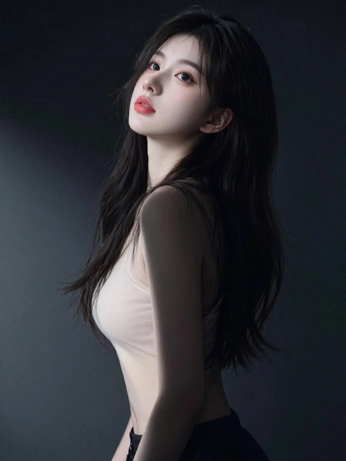 暗调朦胧写真 ai创作