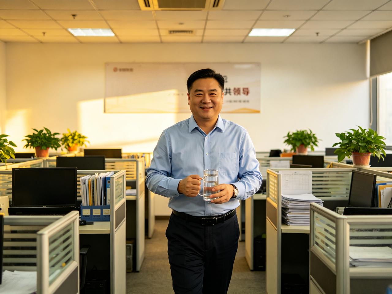 新领导上任第一周，只改了一个小习惯，全公司都慌了

公司来了个新领导。男的，四十