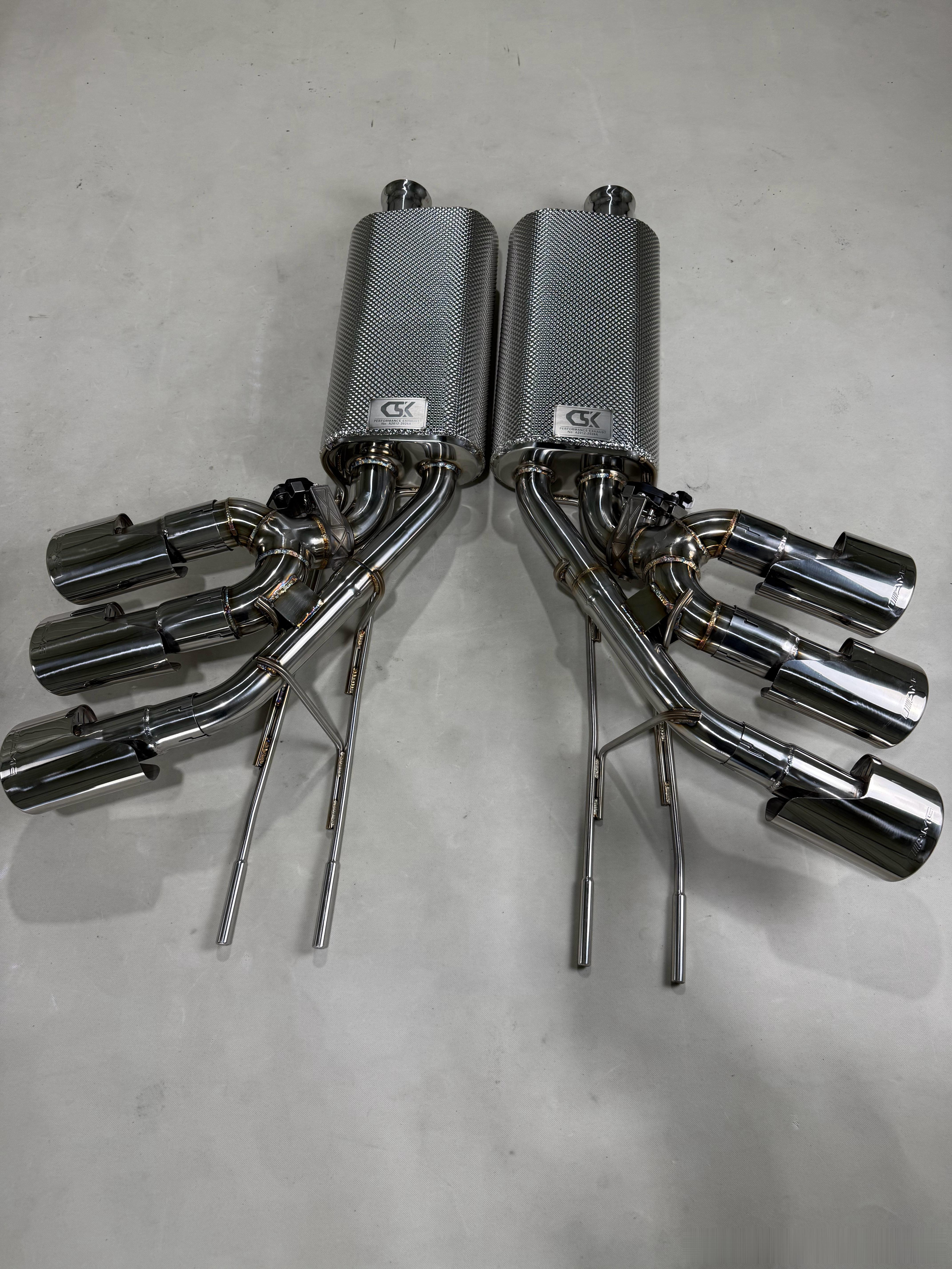 奔驰G500 / G63 升级CSK尾段阀门排气 ✅ 