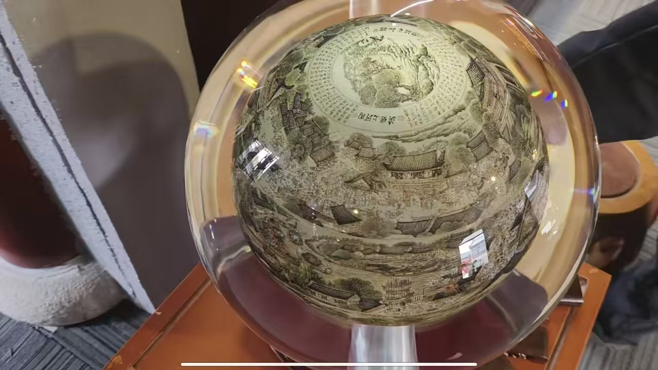 【璃彩内韵焕新章：曲园学子探寻玻璃画传承之光】——曲阜师范大学地理与旅游学院“农