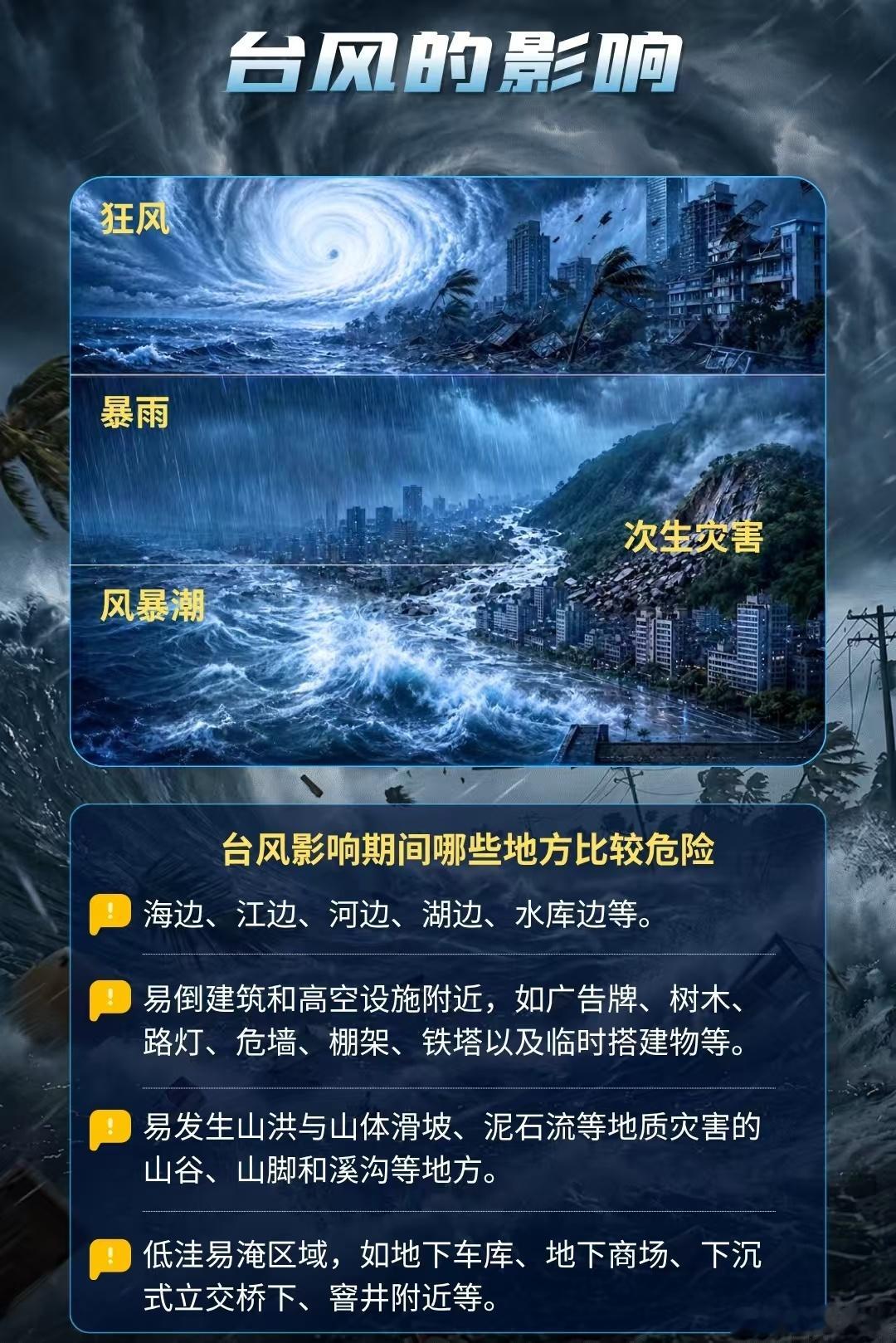 台风天这8件事千万别做，踩中一件都可能后悔一辈子：1 别出门看热闹台风不是演唱会