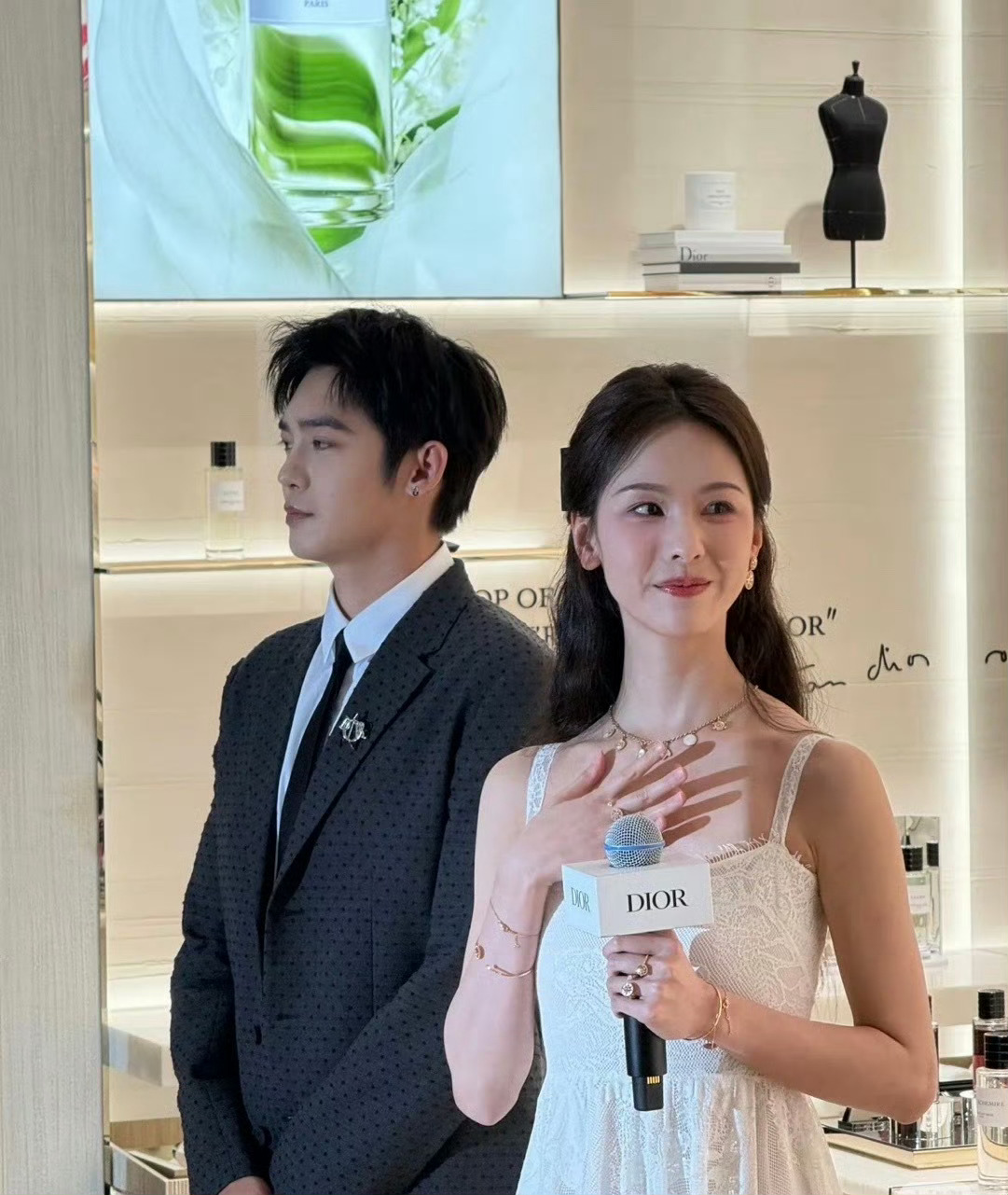 陈都灵、于适品牌活动同框live图 ​​​