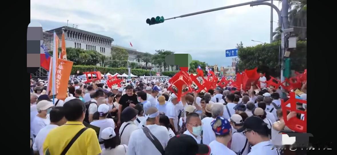 蒋万安呼吁民众今天（25日）上凯道“反毒油”，现在还没有五点，凯道人数已经预估超