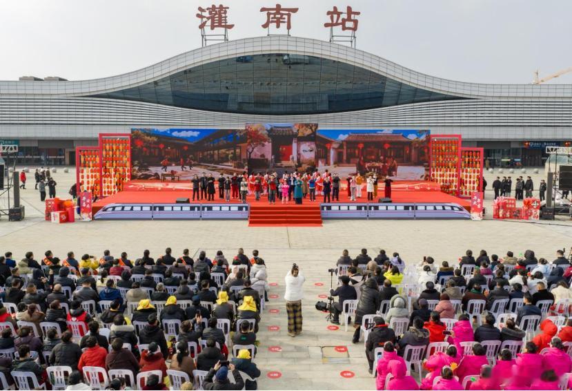 放歌乡村 马跃新程【太会了！灌南这场城乡联动村晚，把年味焊在心头！】2月1日的灌