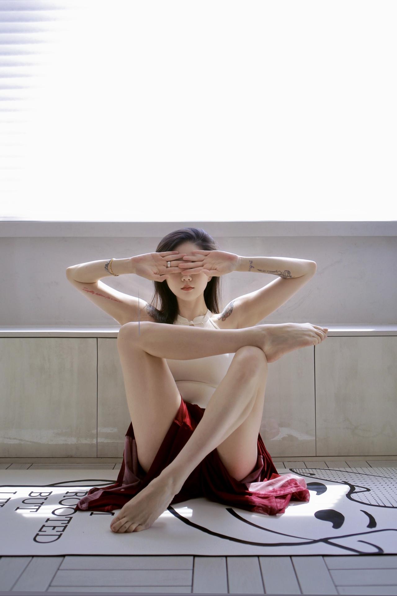 瑜伽女孩 瑜伽体式 御姐