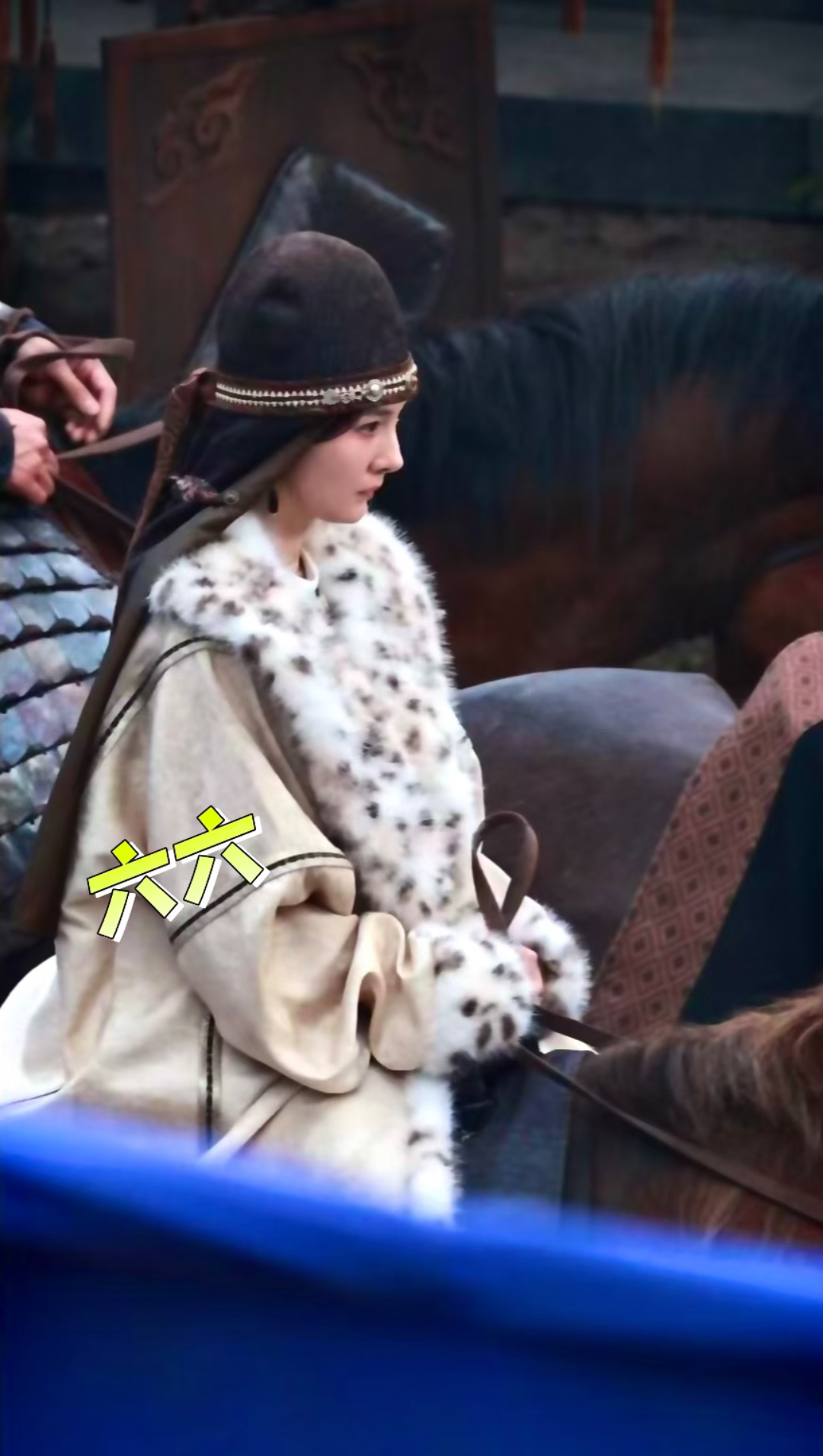 新造型耶~ 冯太后骑马杨幂冯娷杨幂冯湮儿