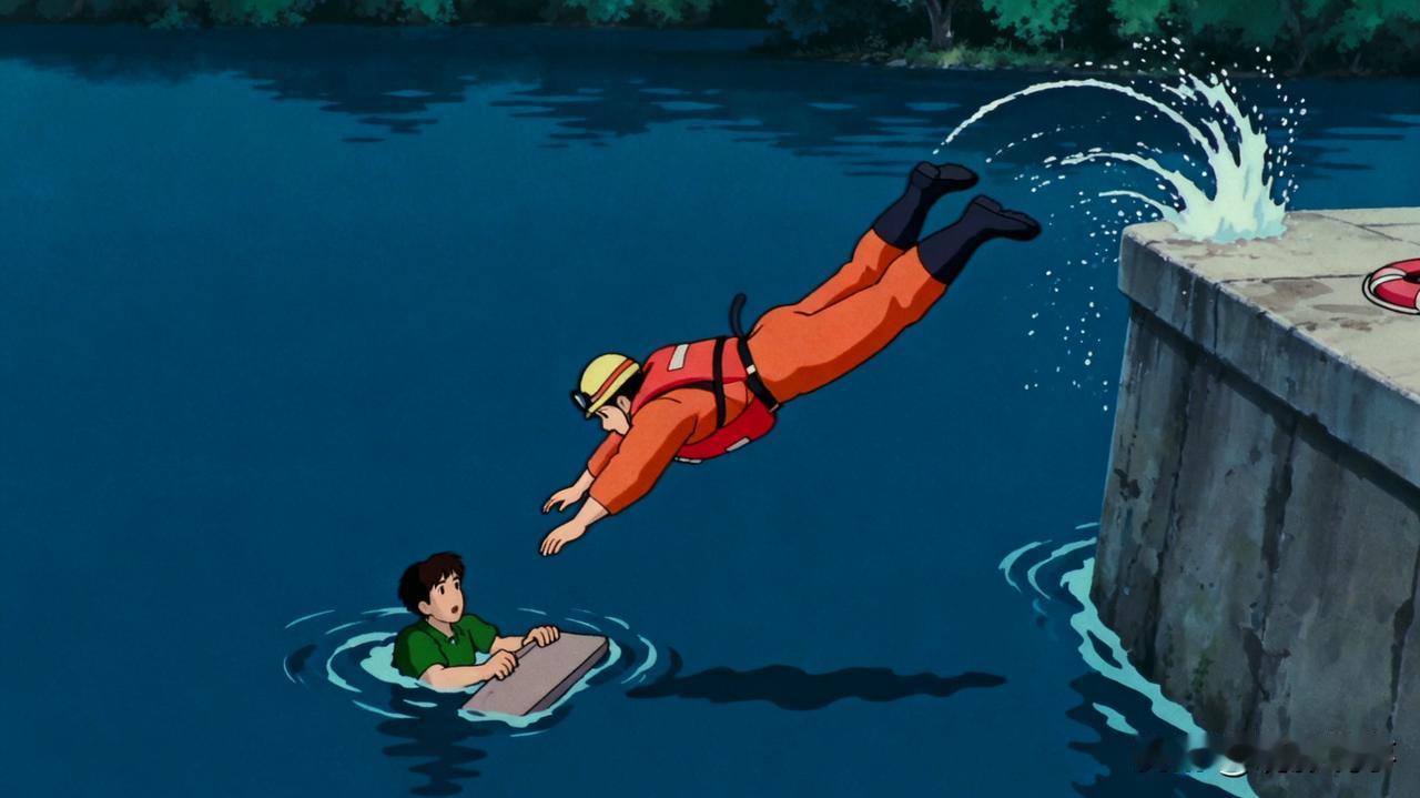 2025年3月，浙江省平阳县一名叫林某的社区矫正对象，在缓刑期间跳入冰冷河中，救