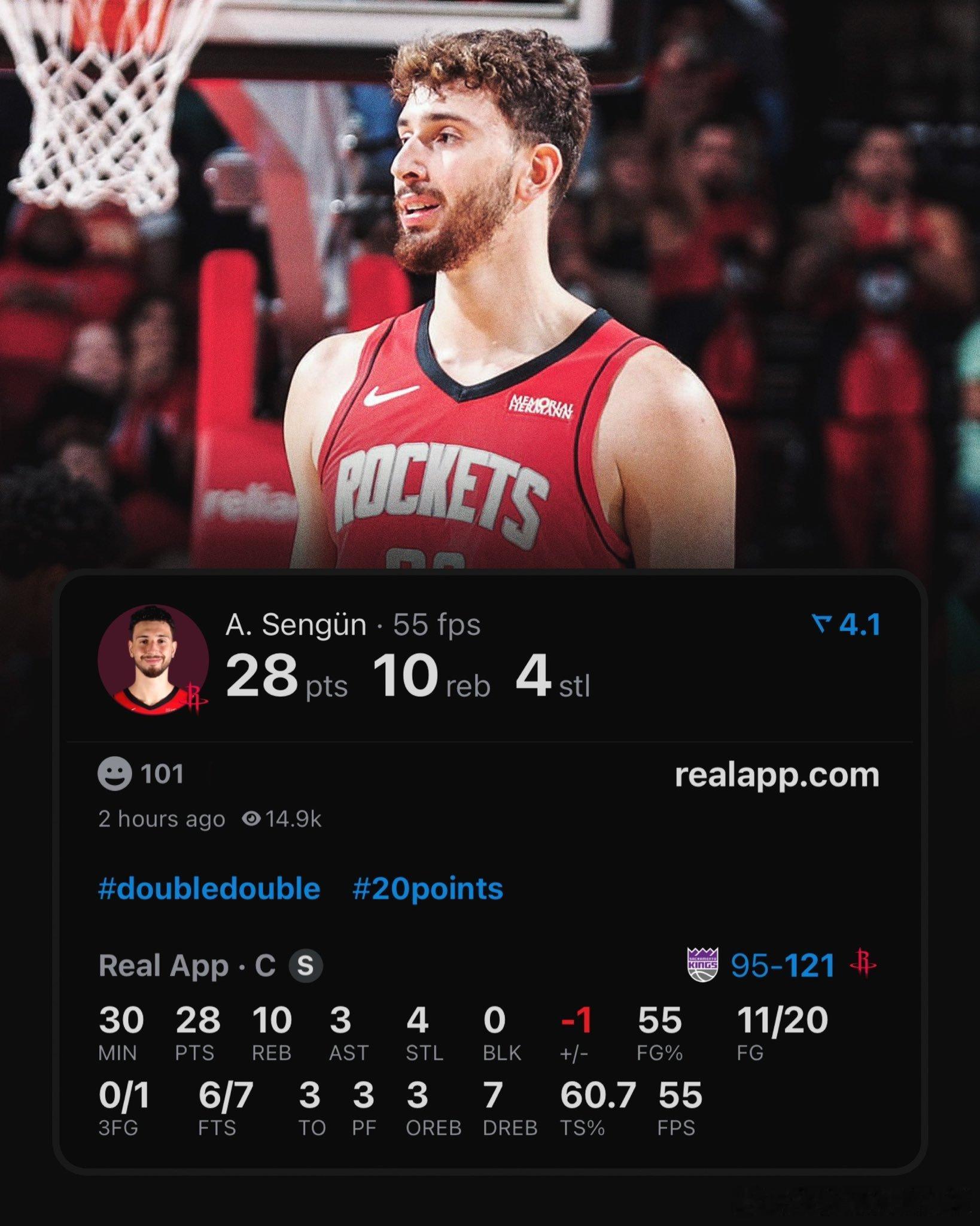 申京成为NBA历史上第三年轻拿到5000+得分2500+篮板1000+助攻的球员