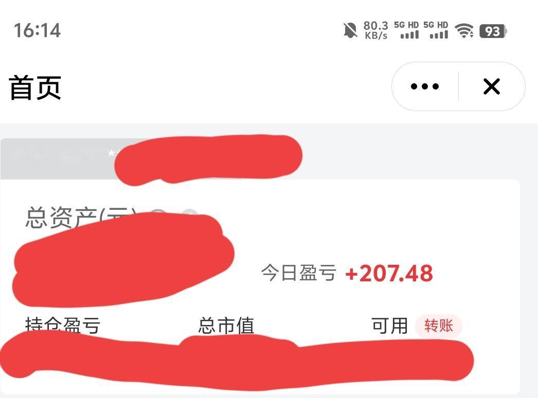 又是卖飞的一天。卖飞成常态了。
但是不卖吧，又担心掉下去。
它上上下下折腾了一天