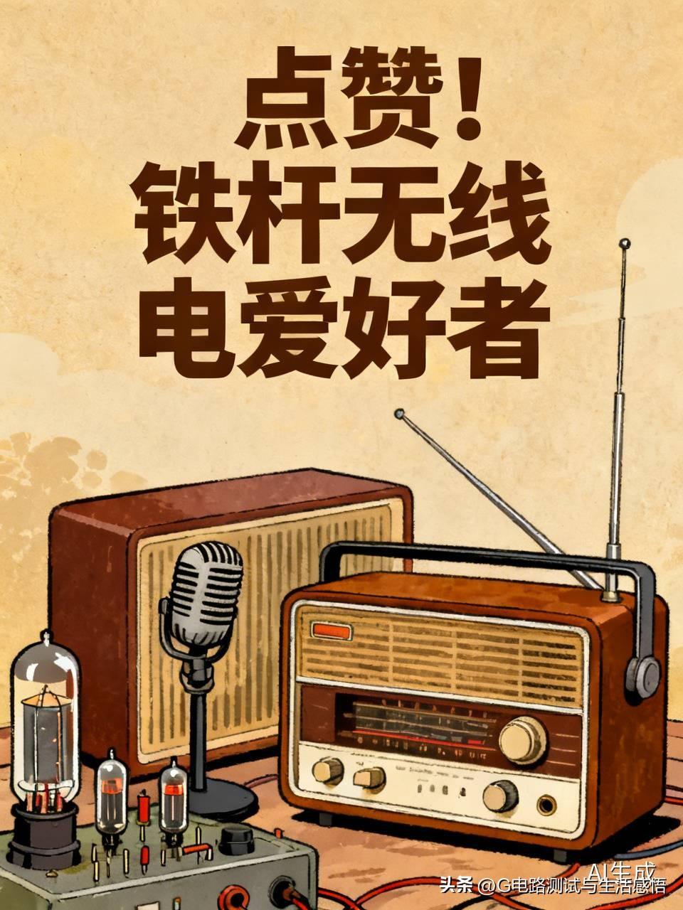去买过不少东西啊！说明你是一位铁杆无线电爱好者，也说明当时你家的经济条件还是很不