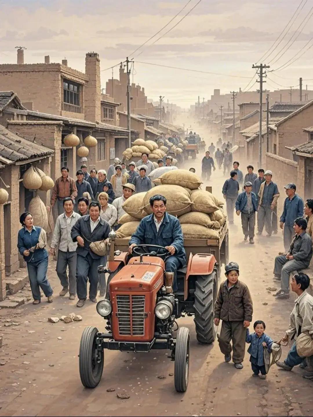 你看到“公粮”二字时，手指是否停住了？
不是因为陌生，而是——
蓦地忆起爷爷弯腰