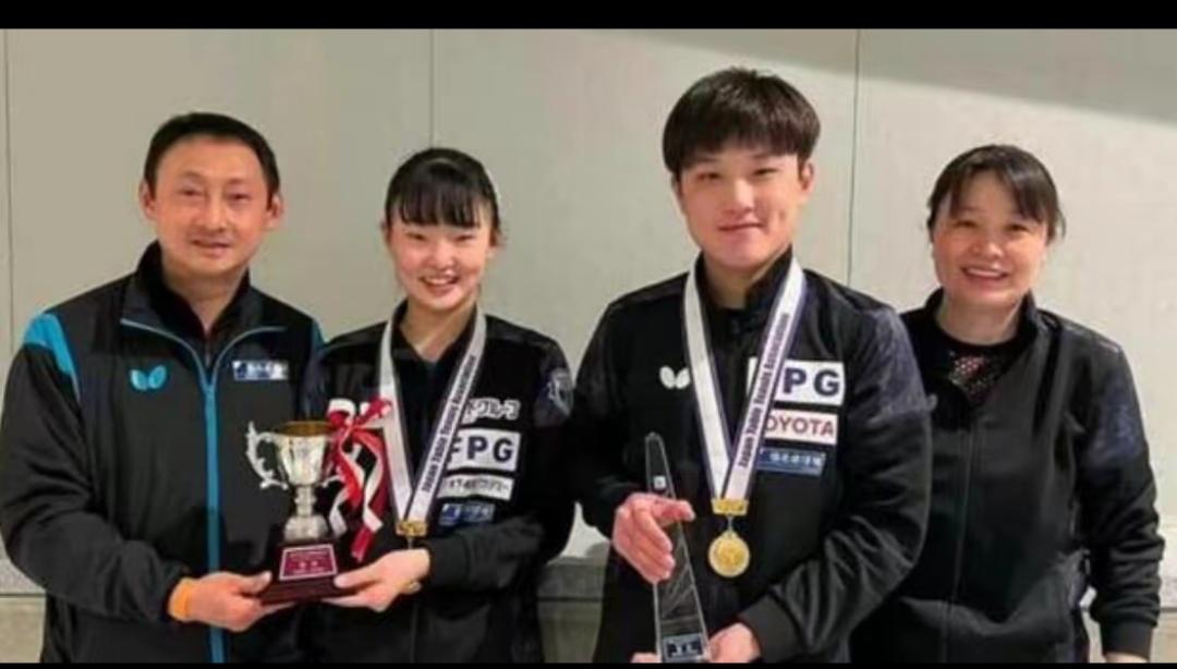横滨冠军赛张本智和兄妹双双夺冠，特别是张本美和，更是将包括老将陈幸同王艺迪在内的