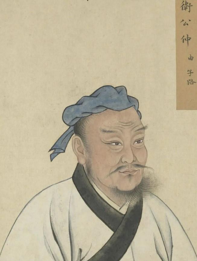 子路作为孔子门下最勇猛直率的弟子，性格刚正、遇事从不退缩，一直是孔子身边最得力的