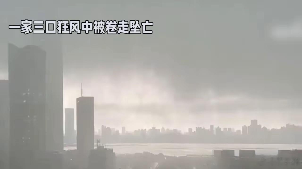 一家三口被风卷走坠亡官方介入一场大风，硬生生把一家三口卷走了，太令人心痛了。而这