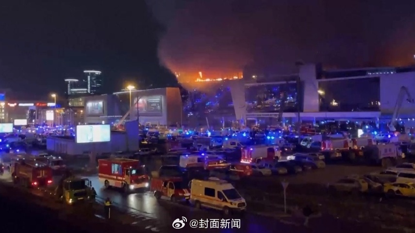 【俄罗斯副总理：#普京祝愿遇袭伤者尽快康复#】当地时间3月23日，俄罗斯副总理戈