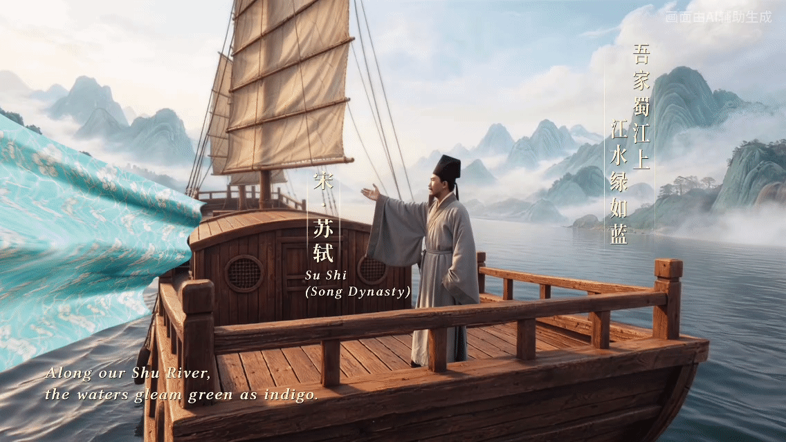 300秒AI上四川 AI带你速览四川新貌！经纬之间藏着时代华章，300秒看懂奋楫