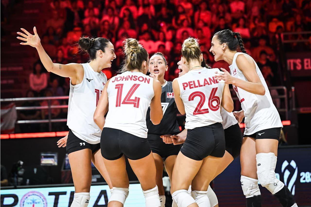 2025年女排世锦赛 第41场，E组，呵叻，🇹🇷土耳其3-0加拿大🇨🇦（