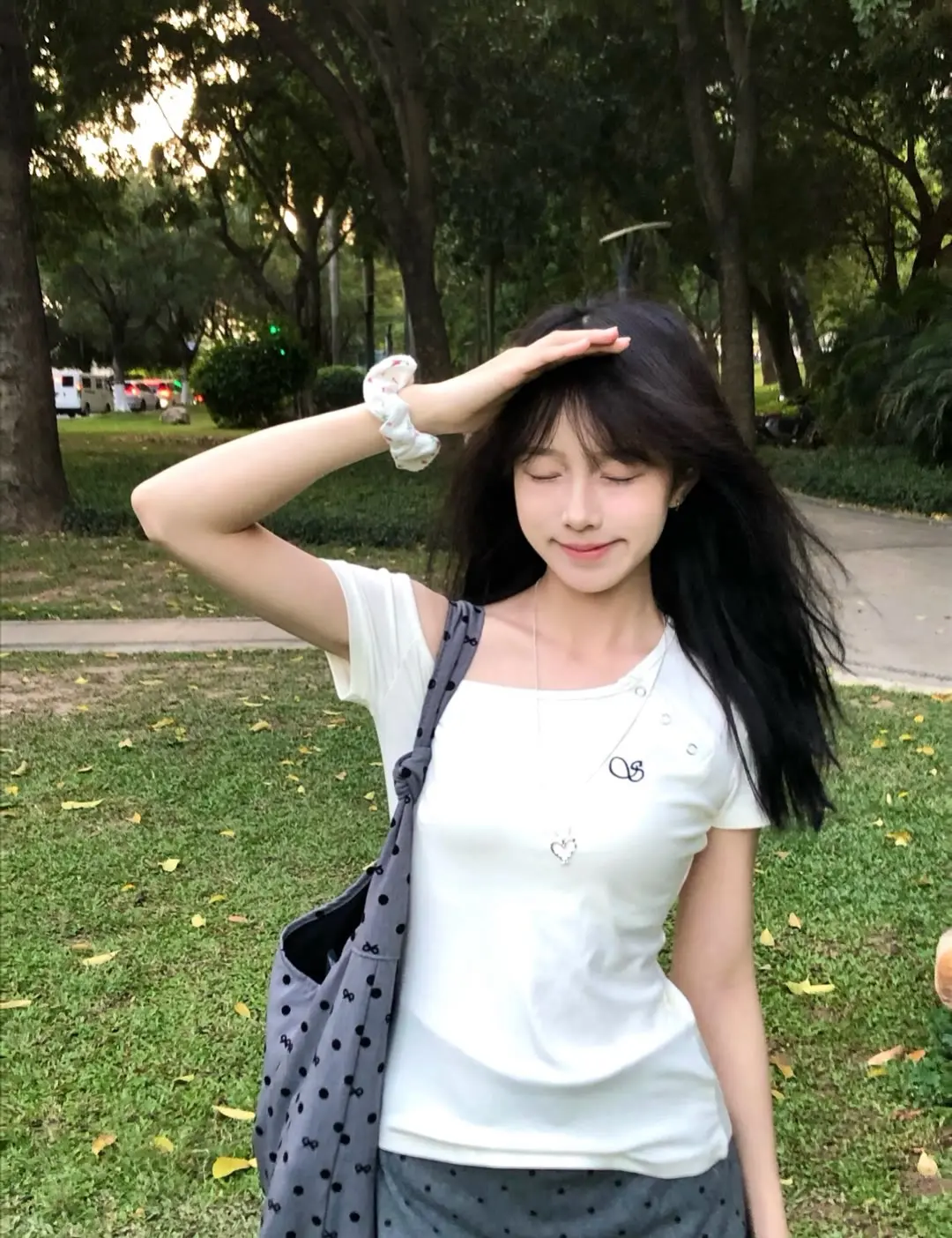用不费力穿搭打开职场OOTD 清纯甜美 夏季 今日自拍 甜美女孩
