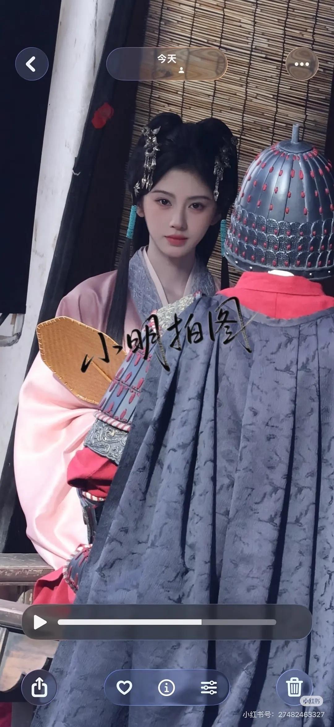 我家少女皇后。 