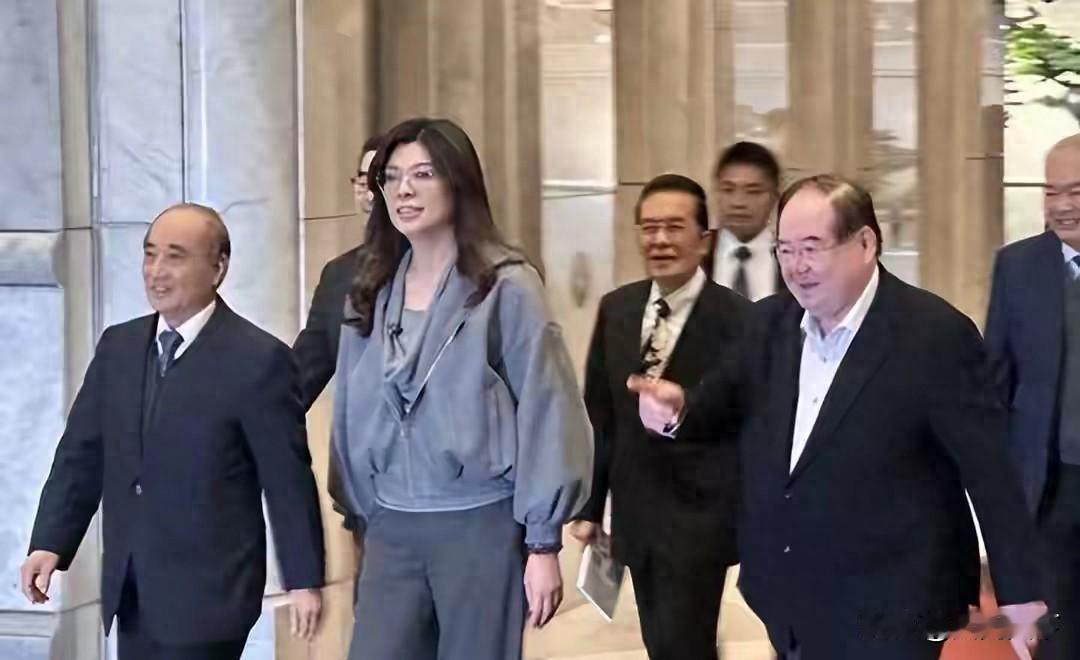 第2架！美包机飞抵台湾省，郑丽文赶在来沪前，用英语通告全世界

4月的台海，很像