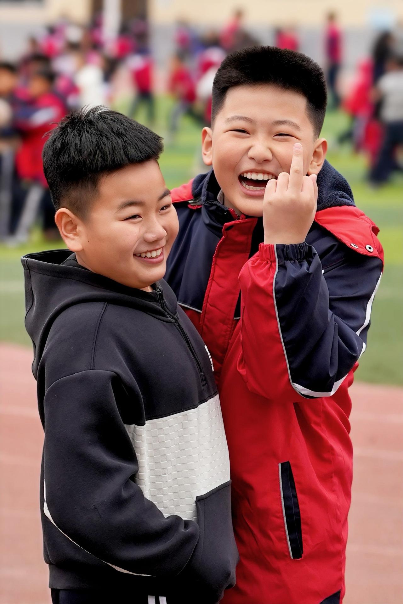 学生时代 童真笑容 记录校园生活 校园风 操场