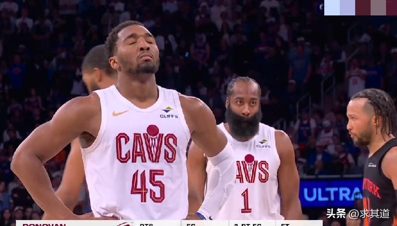 闹情绪了！NBA东决，骑士G2再次被虐，哈登18分+6板+2助+0误，今天为了不