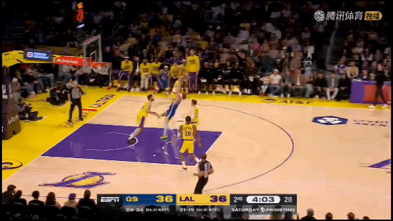 这种篮板的保护还是要加强勇士vs湖人