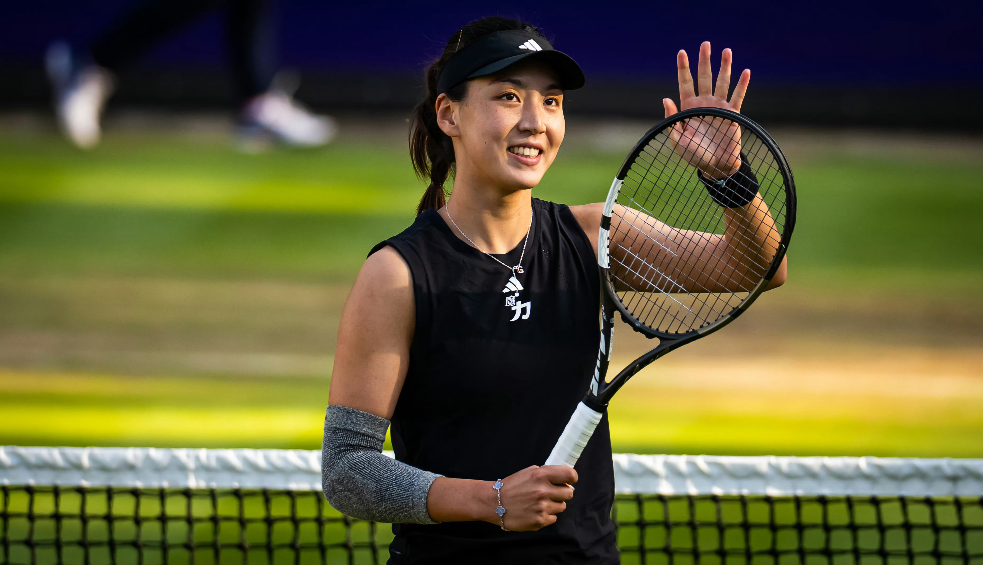 王欣瑜首胜世界前二👍王欣瑜淘汰前法网冠军 WTA500柏林站，中国选手王欣瑜以