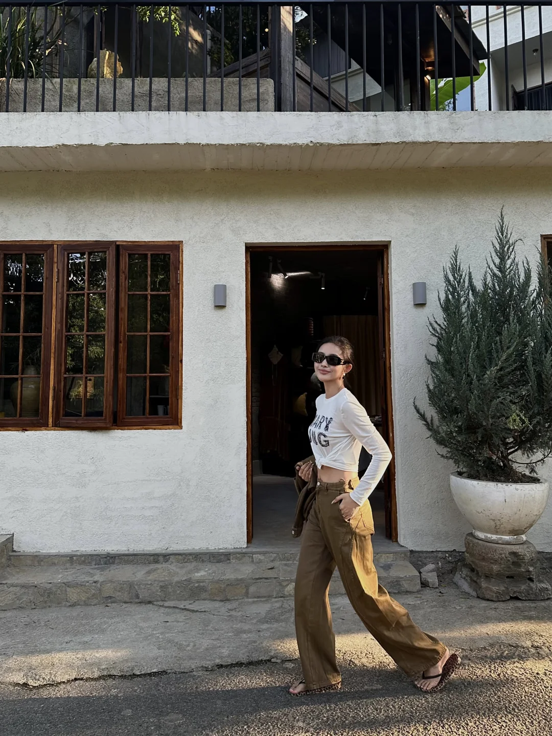 走走停停☕街头松弛感老钱风