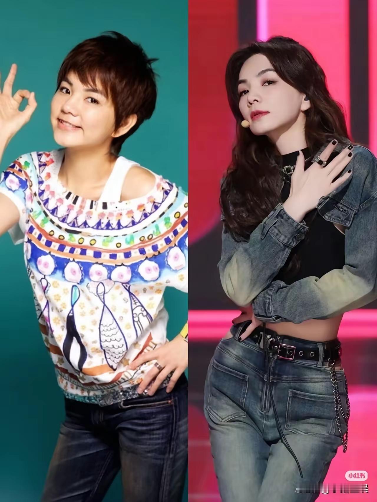 女大十八变
没想到她居然变得这么漂亮
颜值直接盖过了其他二位