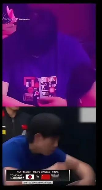 美国大满贯莎头同款蓝色体恤是俩人商量好的！[笑][大笑]
美国大满贯头哥打比赛时