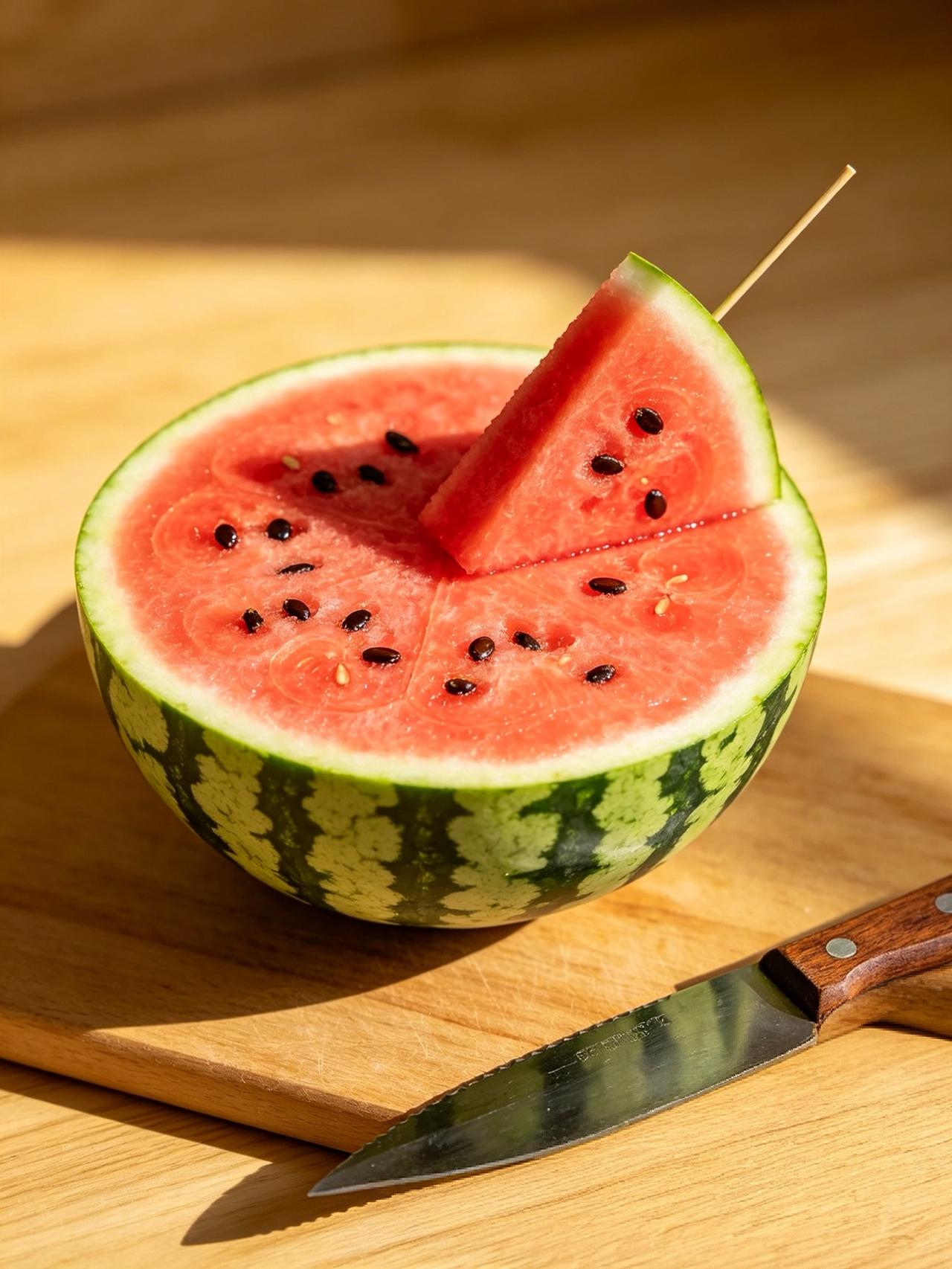 老公说侄子买来的西瓜值十万块钱一颗。

两个侄子来给买了很多水果，走的时候我让拿