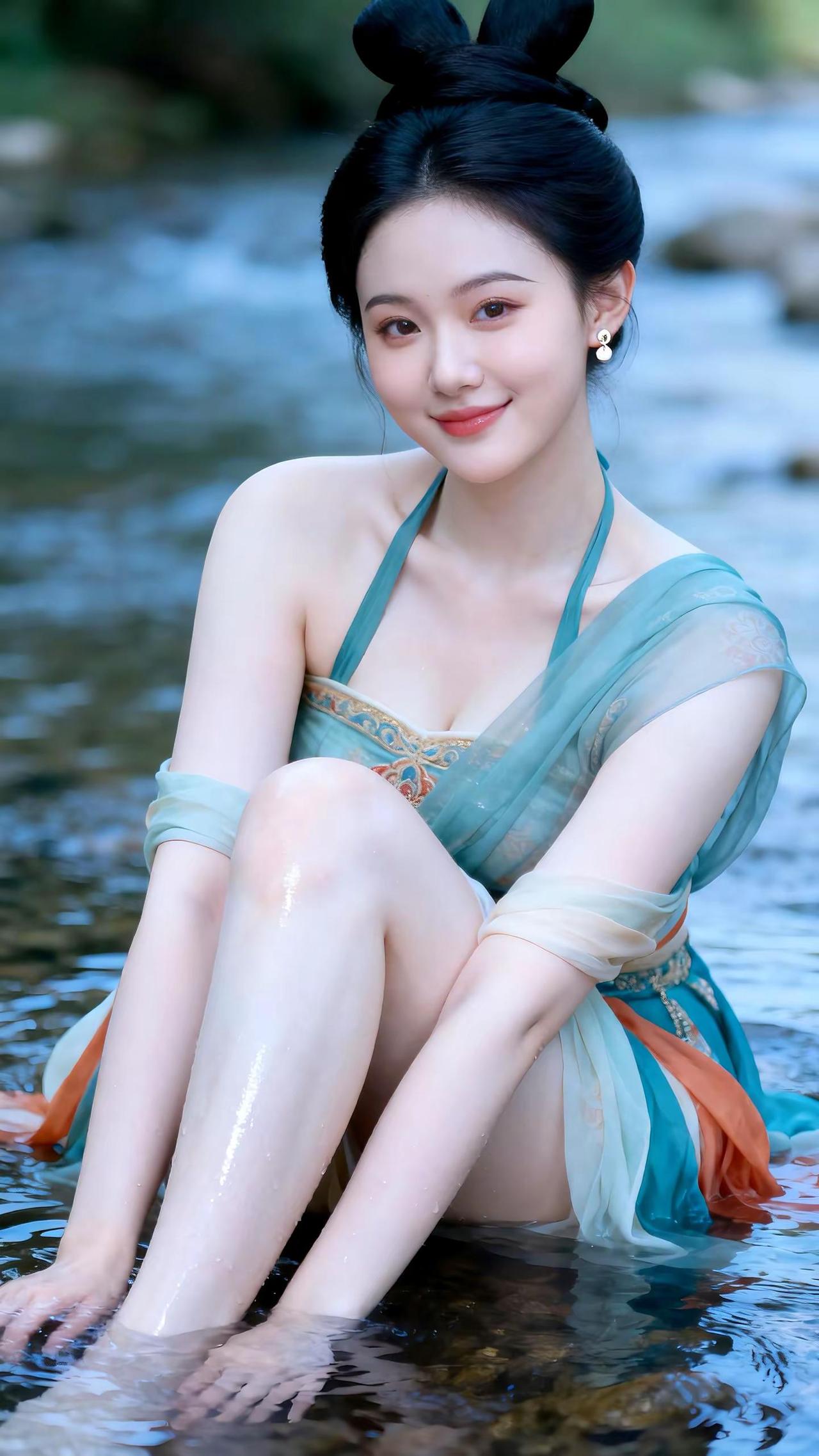 掌万里疆域的风，握千军铠甲的重，直到涧水边撞见这一弯笑，才懂——江山是铁铸的名，